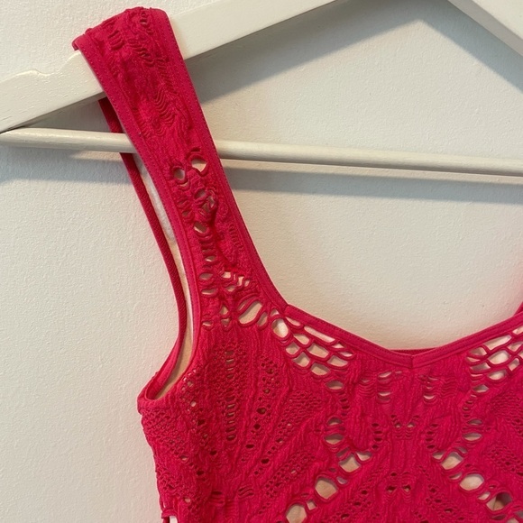 Free People Intimately Crochet Bodycon Dress - Picture 3 of 11